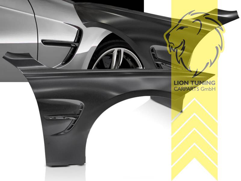 Metall / Stahl, schwarz - lackierfähig, Eintragungsfrei / als Ersatzteil verwendbar