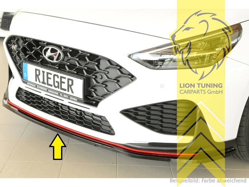 nur passend für N-Frontschürze, schwarz glänzend, ABS Kunststoff, Eintragungsfrei / mit ABE