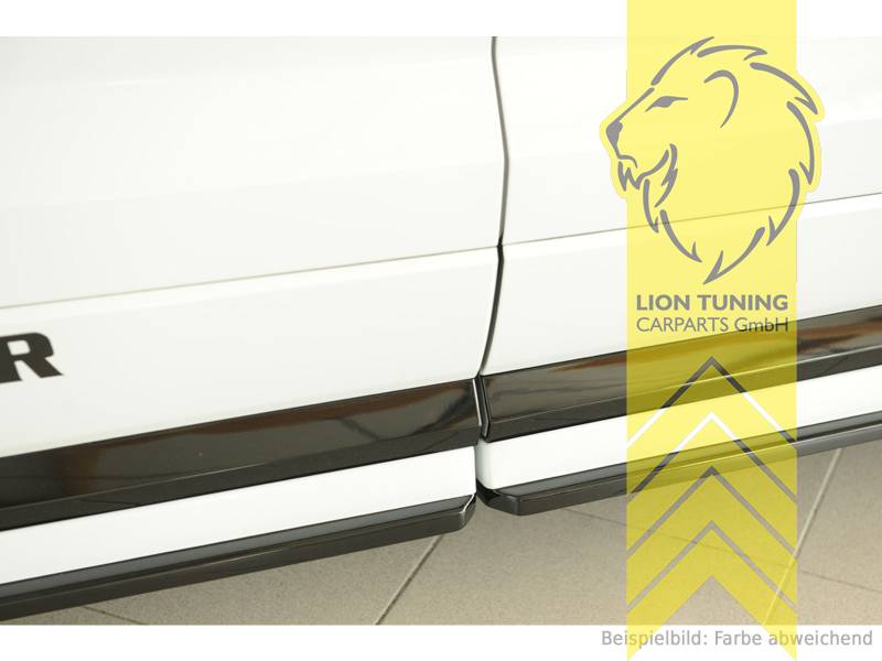 Liontuning - Tuningartikel für Ihr Auto  Lion Tuning Carparts GmbH Rieger Seitenschweller  Ansatz für Seat Leon 5F VW Golf 7