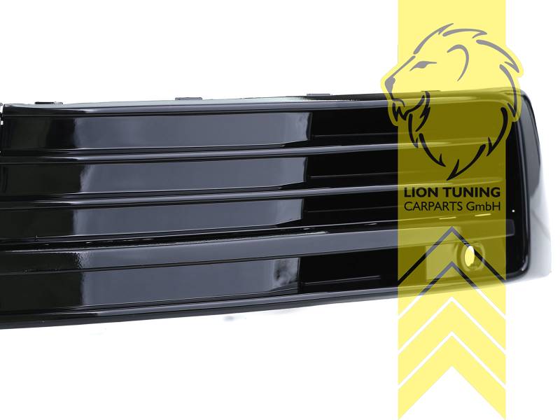 Liontuning - Tuningartikel für Ihr Auto  Lion Tuning Carparts GmbH Gitter  für Frontstoßstange VW Polo 9N3 GTI Optik 3-teilig