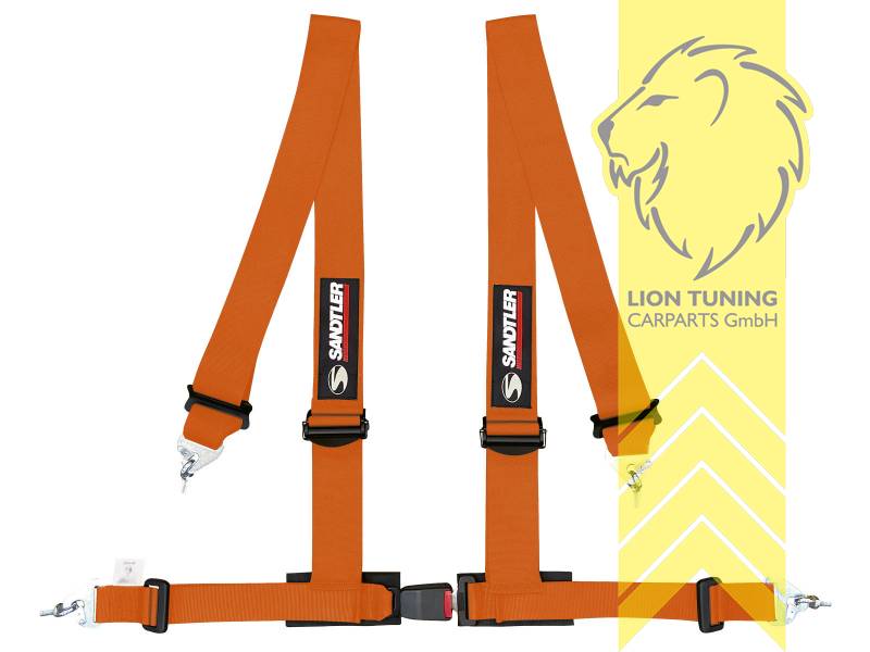 orange, Bauartgenehmigt und zugelassen nach europäischem Standard ECE 16.08