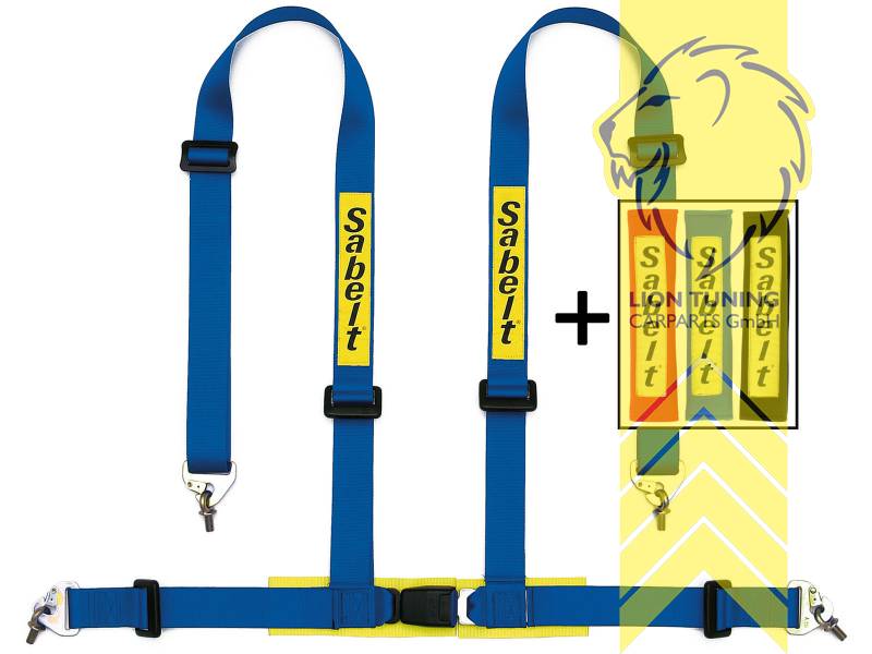 blau, Bauartgenehmigt und zugelassen nach europäischem Standard ECE 16.04