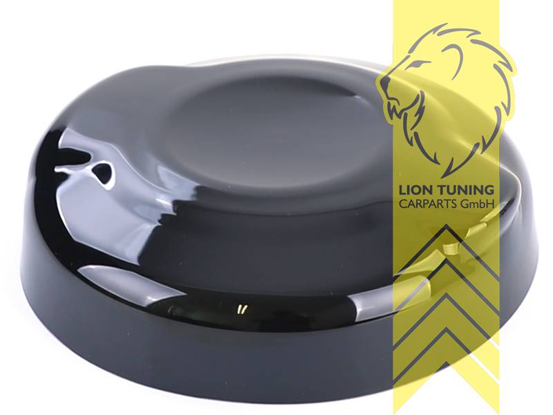 Liontuning - Tuningartikel für Ihr Auto  Lion Tuning Carparts GmbH  Tankdeckel Abdeckung Cover für Mini R56 R57 R58 R59 R60 schwarz weiss