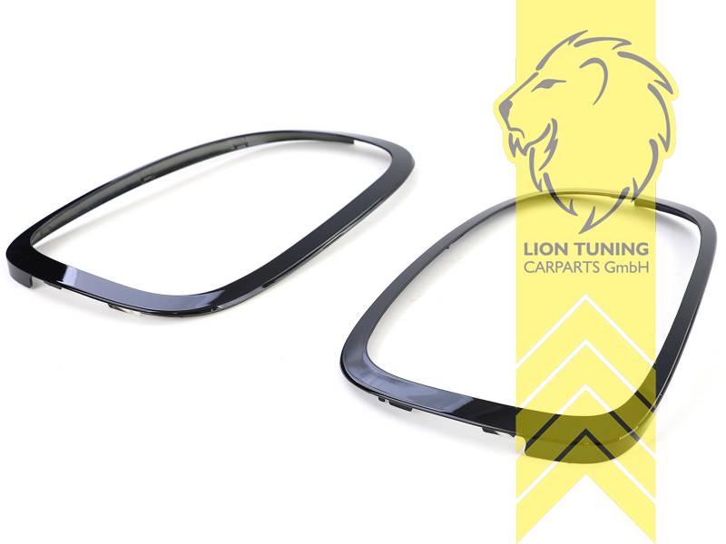 Liontuning - Tuningartikel für Ihr Auto  Lion Tuning Carparts GmbH  Türgriff Set Cover Griffe Außen für Mini R55 R56 R57 R58 R59 R60 R61  schwarz glänzend