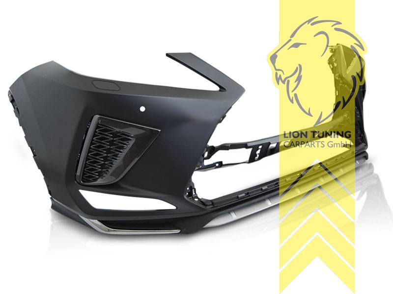 Ersatzteile von äquivalenter Qualität für die Besitzer des Fahrzeugs (entspr. EU-Verordnung 46/2010), PP Kunststoff, grundiert, für Fahrzeuge mit PDC, für Fahrzeuge mit oder ohne SRA