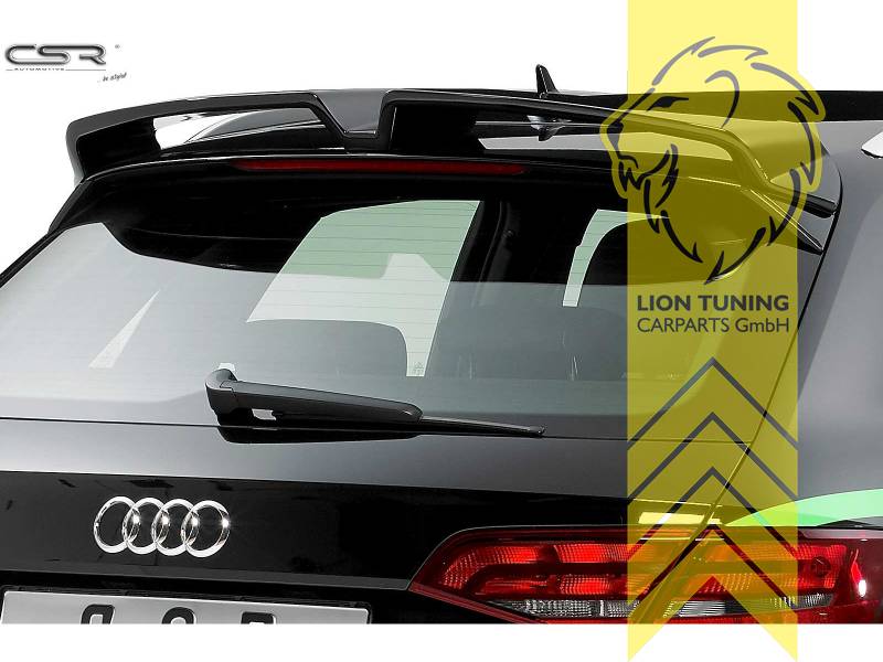 Fiberflex, schwarz - lackierfähig, Eintragungspflichtig / Teilegutachten liegt bei