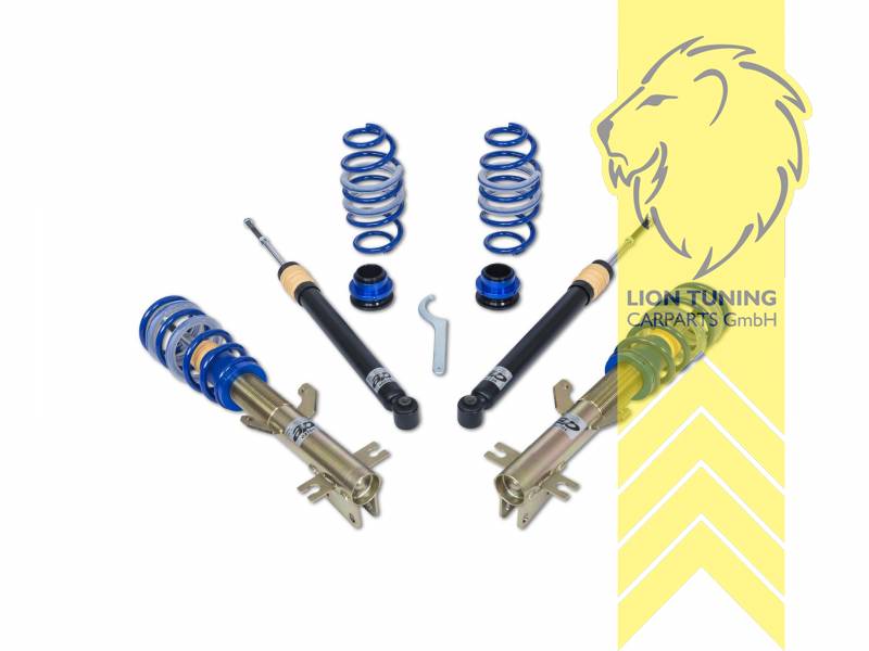 fest, blau, M10 Schraube am VA-Federbein unten, Stahl verzinkt, Eintragungspflichtig / Teilegutachten liegt bei