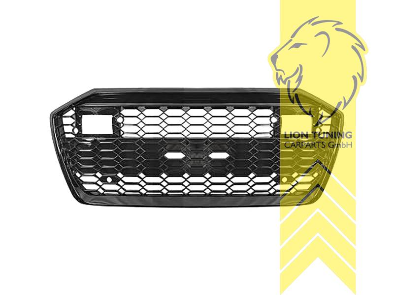 schwarz glänzend, ABS Kunststoff, für Fahrzeuge mit PDC, für Fahrzeuge mit Radar (ACC), Eintragungsfrei / als Ersatzteil verwendbar