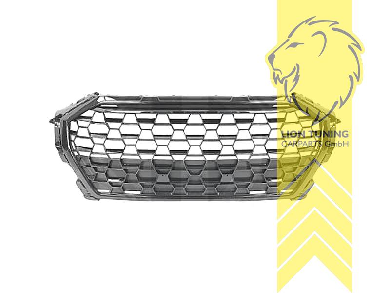 schwarz glänzend, ABS Kunststoff, Eintragungsfrei / als Ersatzteil verwendbar