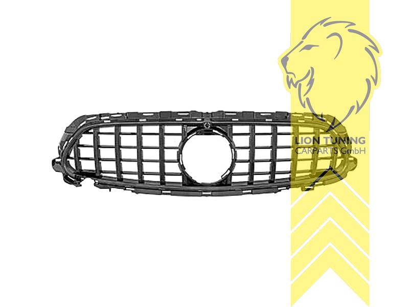 Original Mercedes Emblem wird übernommen, schwarz glänzend, für Fahrzeuge mit Kamera-System, ABS Kunststoff, Eintragungsfrei / als Ersatzteil verwendbar