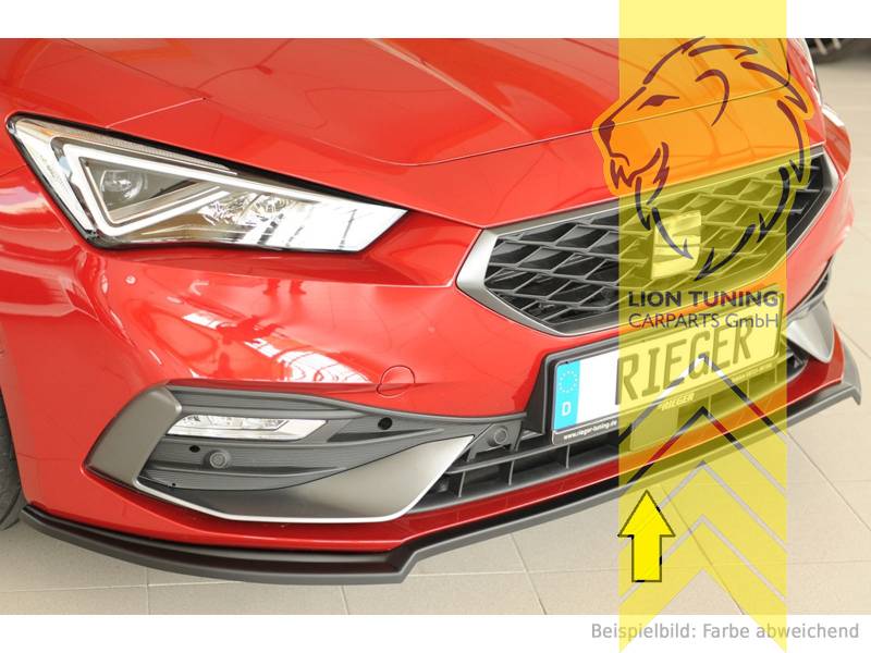 schwarz, nur passend für FR Stoßstange, ABS Kunststoff, schwarz - lackierfähig, Eintragungsfrei / mit ABE