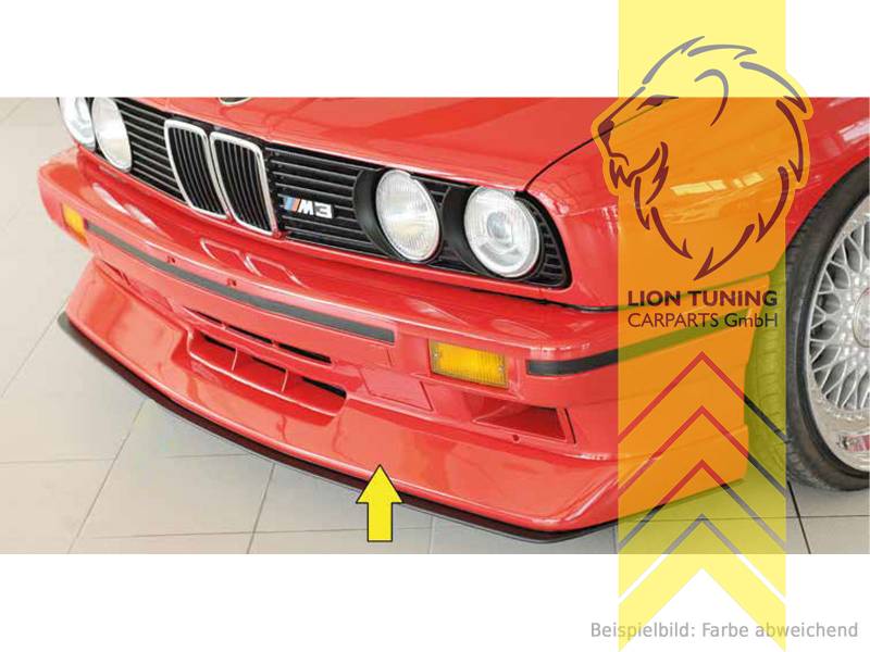 schwarz, ABS Kunststoff, schwarz - lackierfähig, Eintragungsfrei / mit ABE