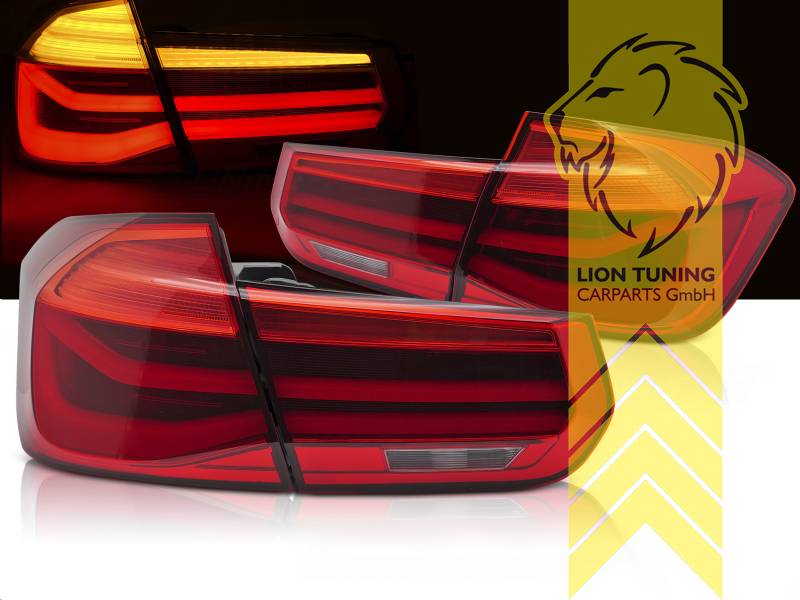 dynamischer LED Blinker, LED, rot, schwarz, Eintragungsfrei / mit E-Prüfzeichen