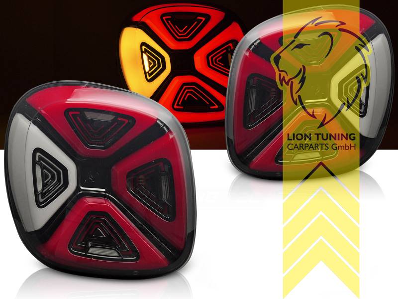 dynamischer LED Blinker, LED, schwarz, Eintragungsfrei / mit E-Prüfzeichen