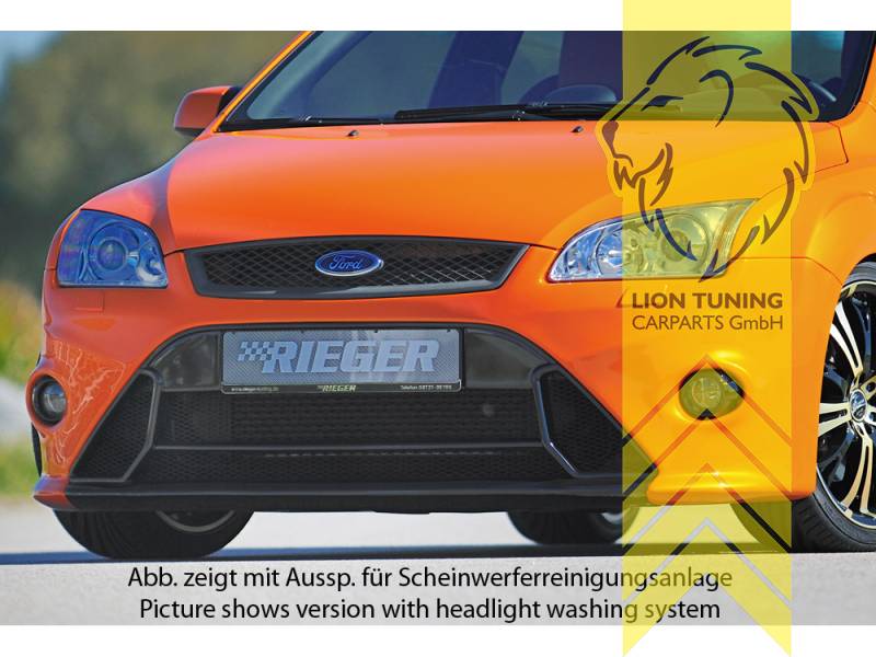 bei ST-Modellen wird zusätzlich der Kühlergrill vom Standard Modell benötigt, beim Standard Modell werden die ST-Nebelscheinwerfer benötigt, ABS Kunststoff, schwarz - lackierfähig, Eintragungsfrei / mit ABE