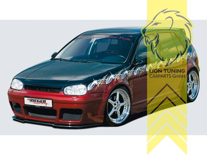 Liontuning - Tuningartikel für Ihr Auto  Lion Tuning Carparts GmbH  Stoßstange VW Golf 4 Limousine Variant Golf 5 R32 Optik chrom