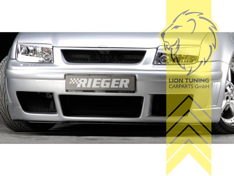 mit integriertem Kühlergrill, ABS Kunststoff, schwarz - lackierfähig, Eintragungsfrei / mit ABE