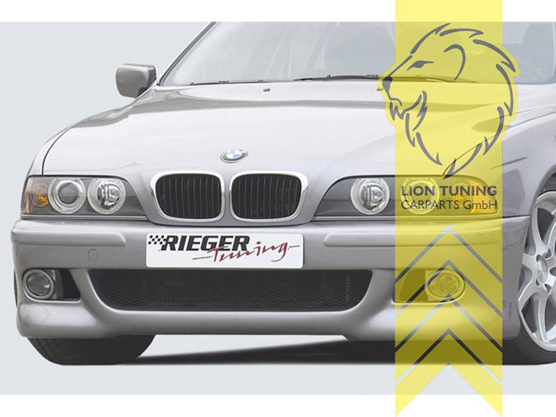 mit Haltern für Nebelscheinwerfer, ABS Kunststoff, schwarz - lackierfähig, Eintragungspflichtig / Teilegutachten liegt bei