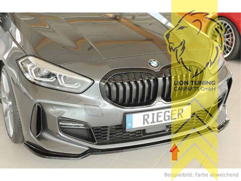 schwarz matt, nur passend für Fahrzeuge mit M-Paket, ABS Kunststoff, schwarz - lackierfähig, Eintragungsfrei / mit ABE