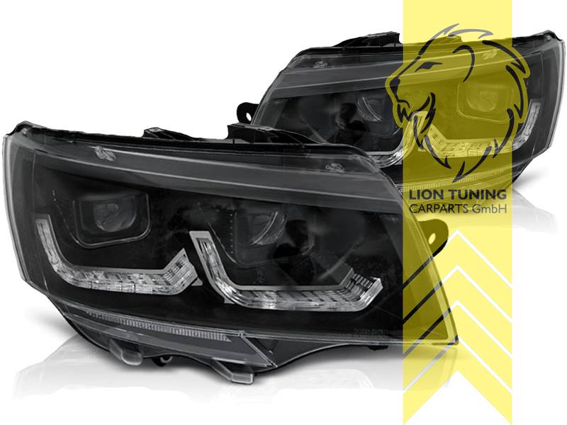 Liontuning - Tuningartikel für Ihr Auto  Lion Tuning Carparts GmbH Voll LED  Tagfahrlicht Scheinwerfer für Mercedes Benz W205 S205 C-Klasse schwarz