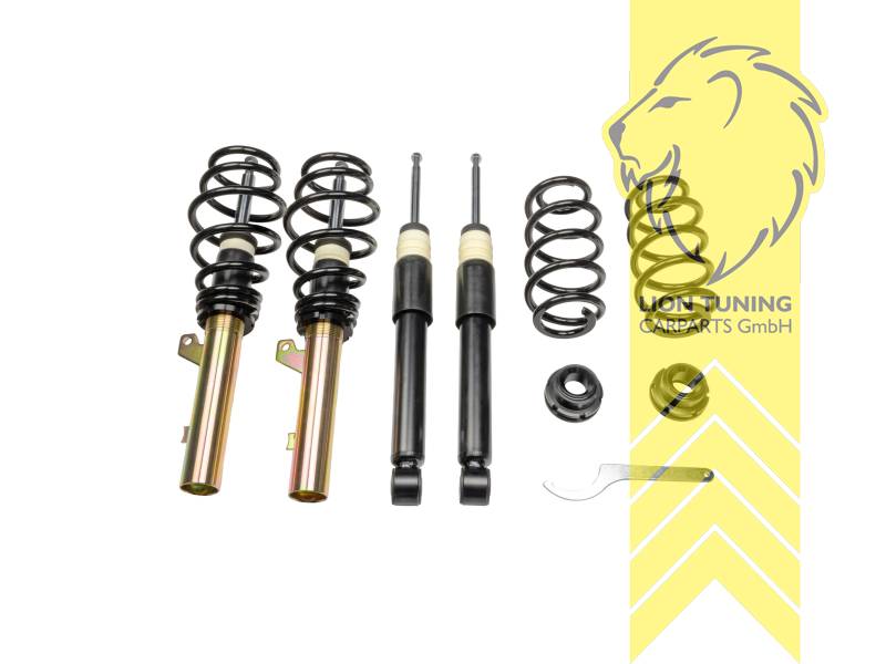 fest, Schwarz, Federbeinklemmdurchmesser VA 50mm, Bei Fahrzeugen die mit Audi magnetic ride ausgerüstet sind ist diese stillzulegen., Nur für Allradfahrzeuge (4WD, 4x4, 4Motion usw.)., Stahl verzinkt, Eintragungspflichtig / Teilegutachten liegt bei