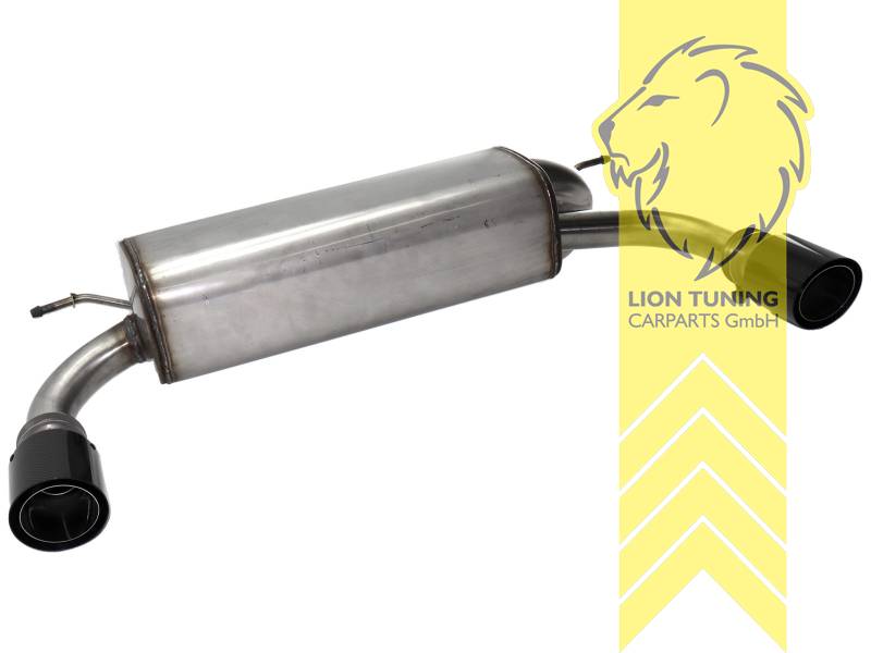 Liontuning - Tuningartikel für Ihr Auto  Lion Tuning Carparts GmbH Ulter  Sport Endschalldämpfer für BMW F30 320ix 2x90mm