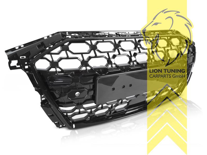 schwarz glänzend, Passend für alle Ausstattungsvarianten, ABS Kunststoff, für Fahrzeuge mit PDC, Eintragungsfrei / als Ersatzteil verwendbar