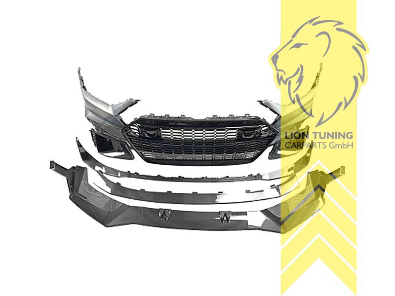 Ersatzteile von äquivalenter Qualität für die Besitzer des Fahrzeugs (entspr. EU-Verordnung 46/2010), PP Kunststoff, grundiert, für Fahrzeuge mit PDC, für Fahrzeuge mit Radar (ACC), für Fahrzeuge ohne Radar (ACC), für Fahrzeuge mit oder ohne SRA, Eintragungsfrei / mit ABE