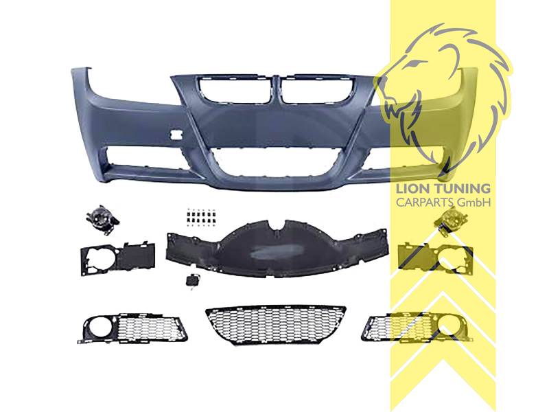 Ersatzteile von äquivalenter Qualität für die Besitzer des Fahrzeugs (entspr. EU-Verordnung 46/2010), PP Kunststoff, grundiert, für Fahrzeuge ohne PDC, für Fahrzeuge ohne SRA, Eintragungsfrei / mit ABE