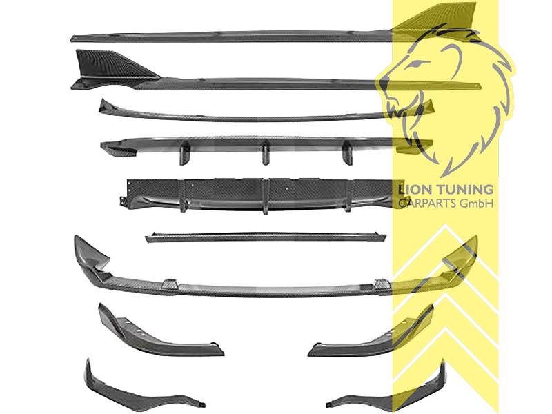 carbon Optik, Ersatzteile von äquivalenter Qualität für die Besitzer des Fahrzeugs (entspr. EU-Verordnung 46/2010), PP Kunststoff