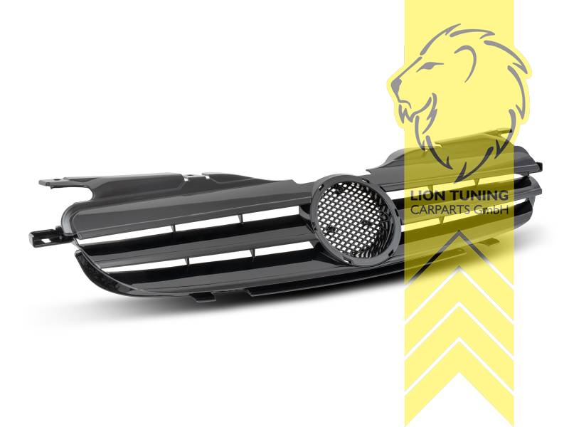 Original Mercedes Emblem wird übernommen, schwarz glänzend, ABS Kunststoff, Eintragungsfrei / als Ersatzteil verwendbar