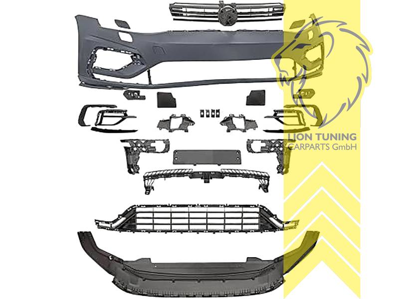 Ersatzteile von äquivalenter Qualität für die Besitzer des Fahrzeugs (entspr. EU-Verordnung 46/2010), PP Kunststoff, grundiert, für Fahrzeuge ohne PDC, für Fahrzeuge mit oder ohne SRA, Eintragungsfrei / mit ABE