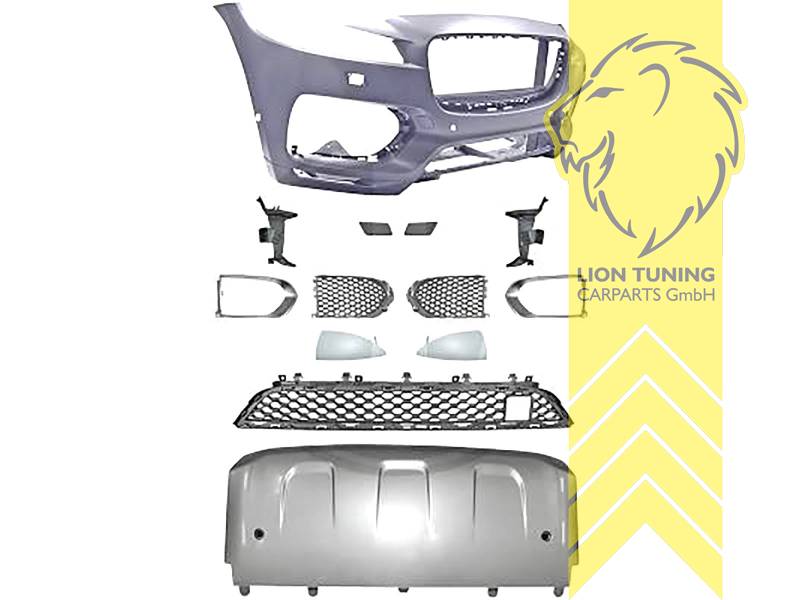 silber, für Fahrzeuge mit Motorvorwärmer, Ersatzteile von äquivalenter Qualität für die Besitzer des Fahrzeugs (entspr. EU-Verordnung 46/2010), PP Kunststoff, grundiert, für Fahrzeuge mit PDC, für Fahrzeuge mit SRA, Eintragungsfrei / mit ABE