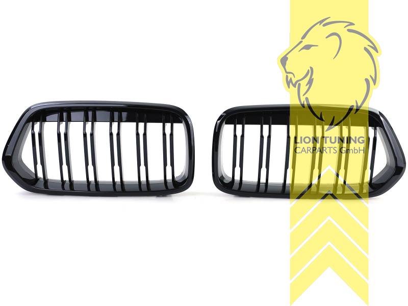 Liontuning - Tuningartikel für Ihr Auto  Lion Tuning Carparts GmbH Grill  Sportgrill Kühlergrill für BMW X5 G05 schwarz matt