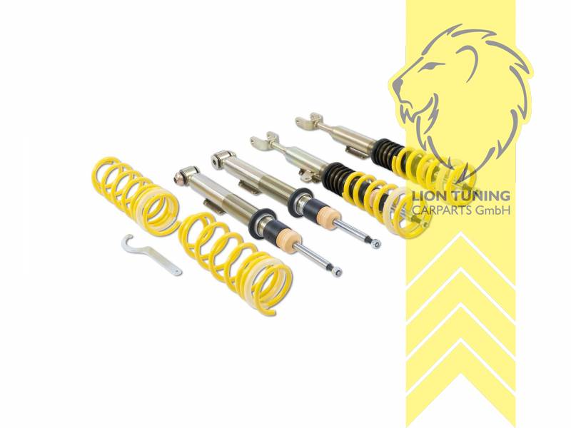 ST X (Mit fester Kennung), gelb, Bei Fahrzeugen die mit elektronischer Dämpferregelung ausgerüstet sind ist diese gemäß der Anleitung stillzulegen. Elektroniksatz zur Stilllegung KW Nr. 68510213., Nicht für Fahrzeuge mit Luft-Federung., Stahl verzinkt, Eintragungspflichtig / Teilegutachten liegt bei