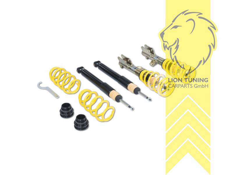 ST X (Mit fester Kennung), gelb, Bei Fahrzeugen die mit elektronischer Dämpferregelung ausgerüstet sind ist diese gemäß der Anleitung stillzulegen. Elektroniksatz zur Stilllegung KW Nr. 68511059, Stahl verzinkt, Eintragungspflichtig / Teilegutachten liegt bei