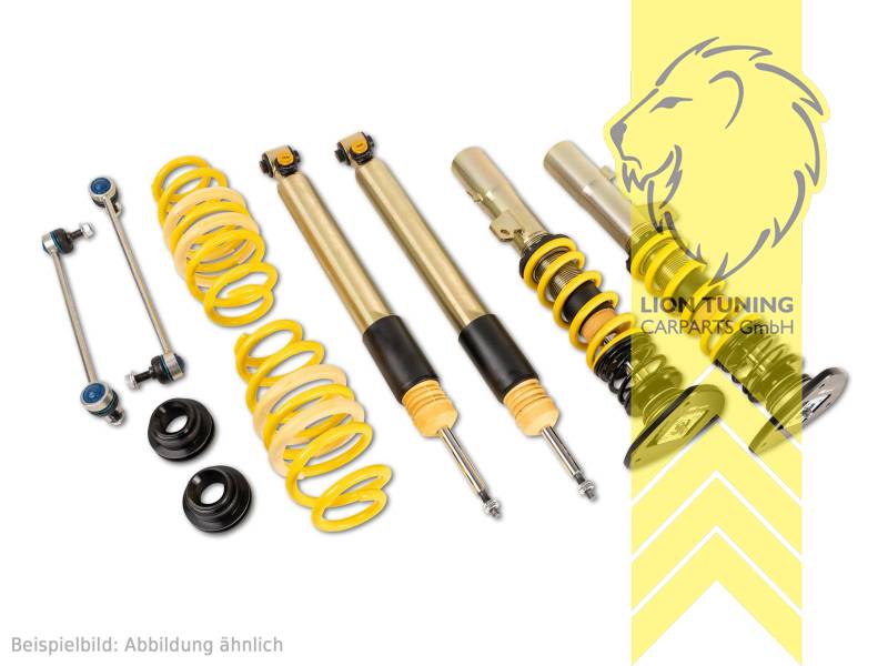 ST XTA Plus 3 ( Härteverstellbar mit Stützlager ), gelb, Bei Fahrzeugen die mit elektronischer Dämpferregelung ausgerüstet sind ist diese gemäß der Anleitung stillzulegen. Elektroniksatz zur Stilllegung KW Nr. 68511059, Stahl verzinkt, Eintragungspflichtig / Teilegutachten liegt bei