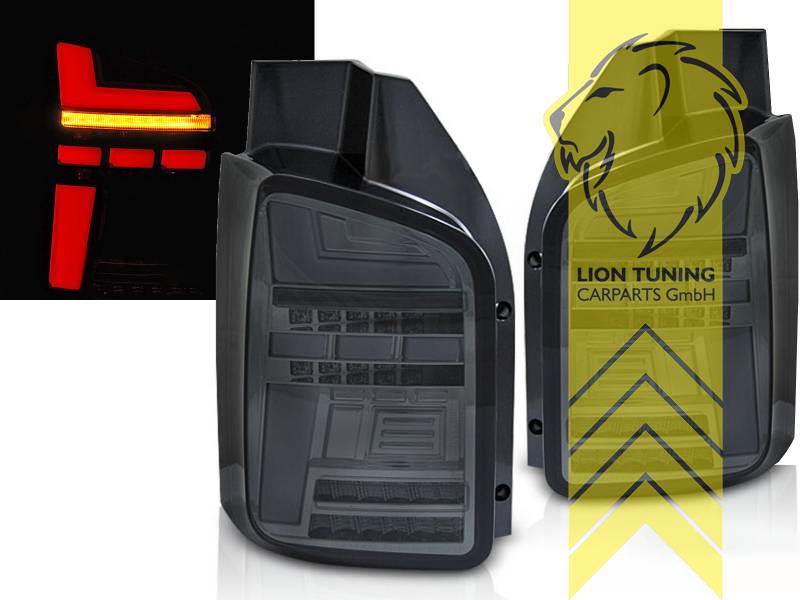 Liontuning - Tuningartikel für Ihr Auto  Lion Tuning Carparts GmbH LED  Rückleuchten Fiat 500 Klarglas schwarz