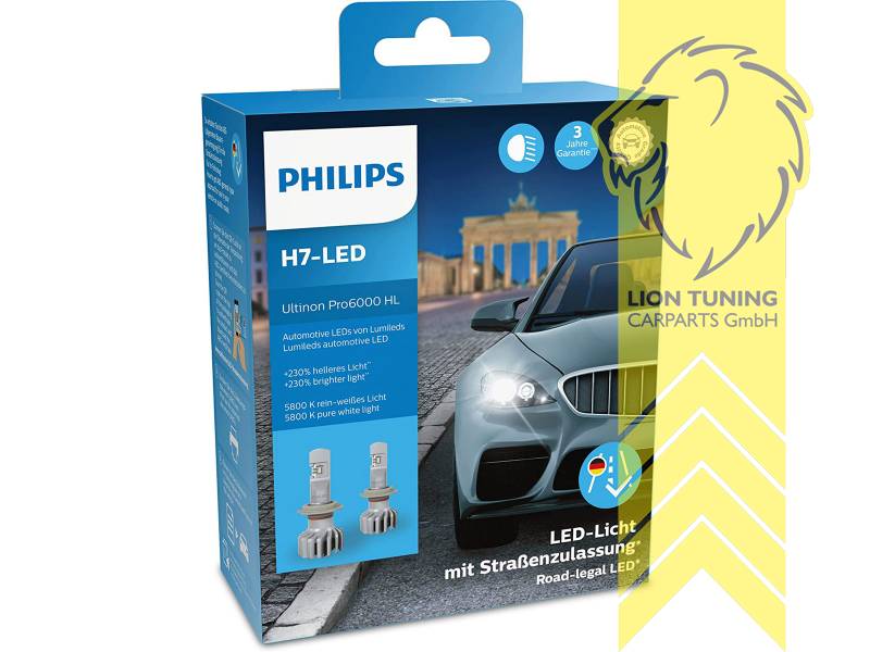 Philips Ultinon Pro6000 H7 LED BMW 2er (F45/F46) mit Zulassung -  Online-Shop