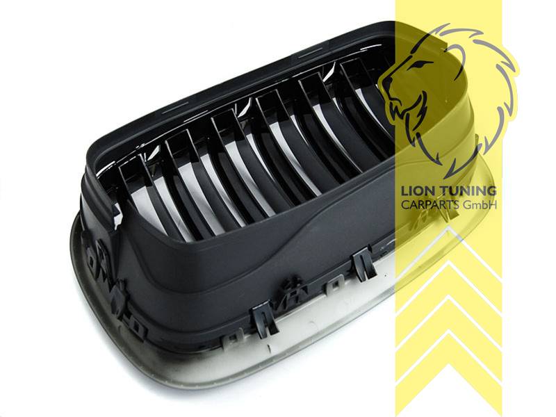 Liontuning - Tuningartikel für Ihr Auto  Lion Tuning Carparts GmbH  Sportgrill Kühlergrill BMW X5 E70 X6 E71 schwarz