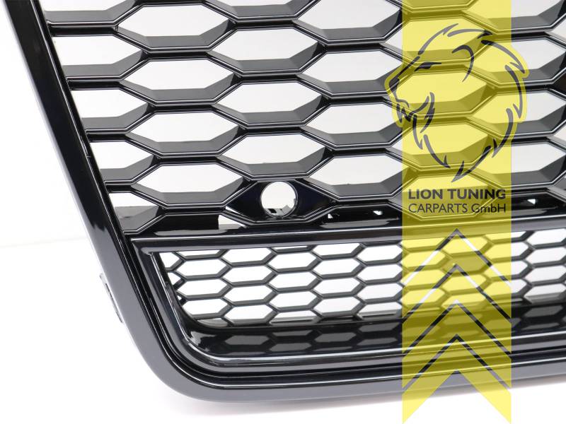 Liontuning - Tuningartikel für Ihr Auto  Lion Tuning Carparts GmbH  Sportgrill Kühlergrill für Audi A6 4G C7 Limousine Avant schwarz auch für  PDC