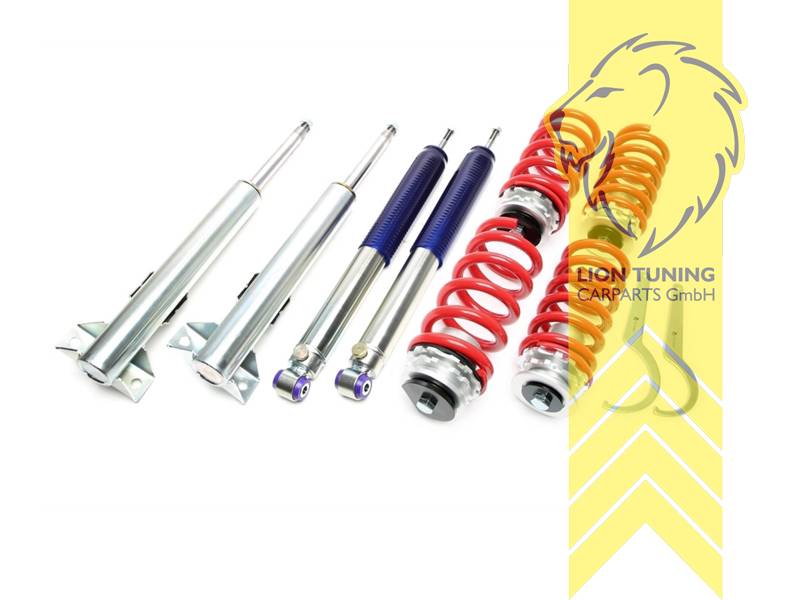 Zugstufe einstellbar, rot, Stahl verzinkt, Eintragungspflichtig / Teilegutachten liegt bei