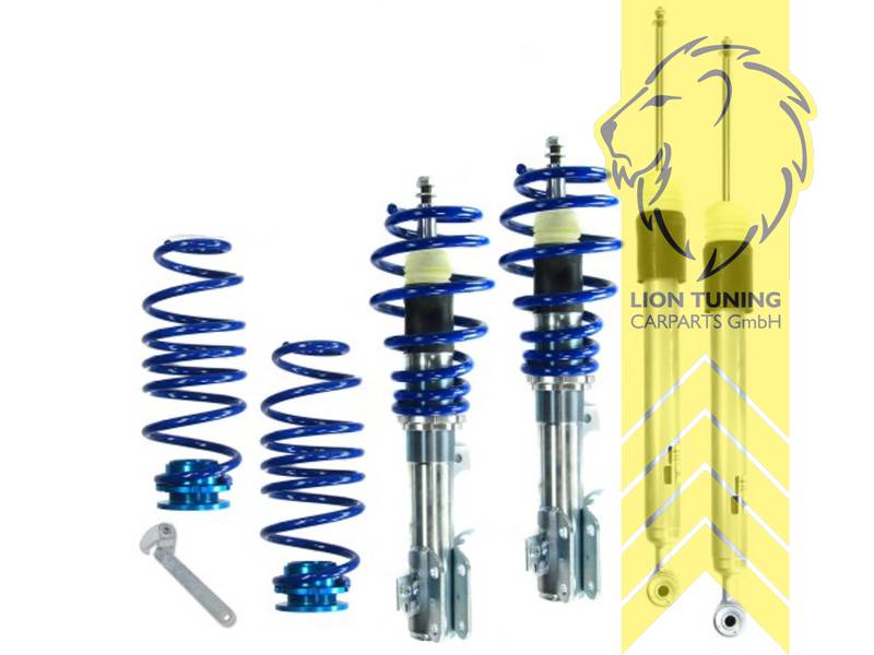 fest, blau, Nicht für Allradfahrzeuge (4WD, 4x4, 4Matic, 4Motion usw.), Stahl verzinkt, Eintragungspflichtig / Teilegutachten liegt bei