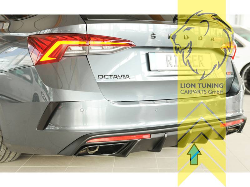 schwarz matt, ABS Kunststoff, Eintragungsfrei / mit ABE