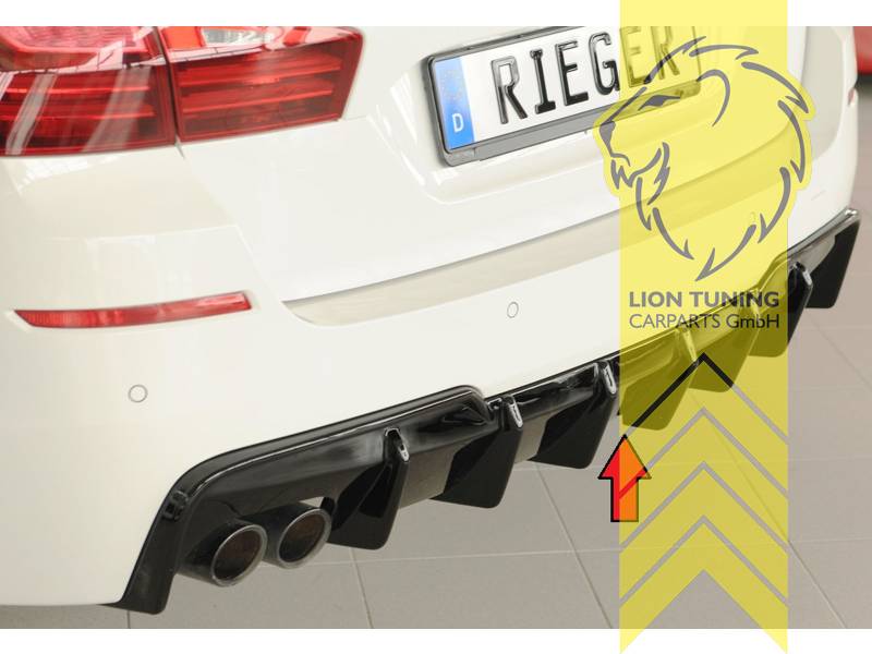 schwarz glänzend, nur passend für Fahrzeuge mit M-Paket, ABS Kunststoff, Eintragungsfrei / mit ABE