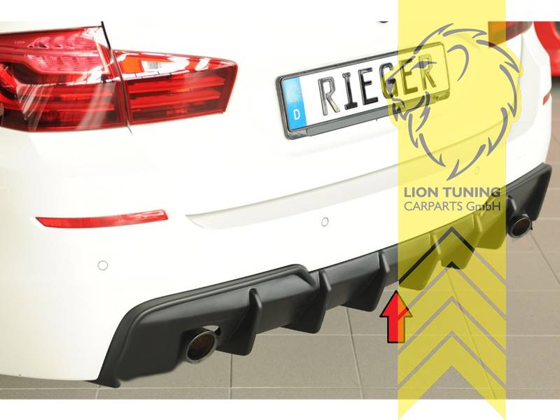 Liontuning - Tuningartikel für Ihr Auto  Lion Tuning Carparts GmbH  Hecklippe Spoiler Heckspoiler Kofferraum Lippe M-Paket Optik BMW F10  Limousine