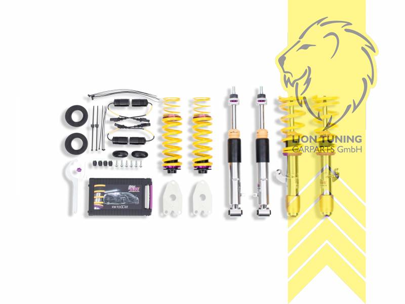 V3, gelb, Elektronische Dämpferregelung muss stillgelegt werden. Elektroniksatz zur Stillegung ist im Lieferumfang enthalten., Edelstahl, Eintragungspflichtig / Teilegutachten liegt bei