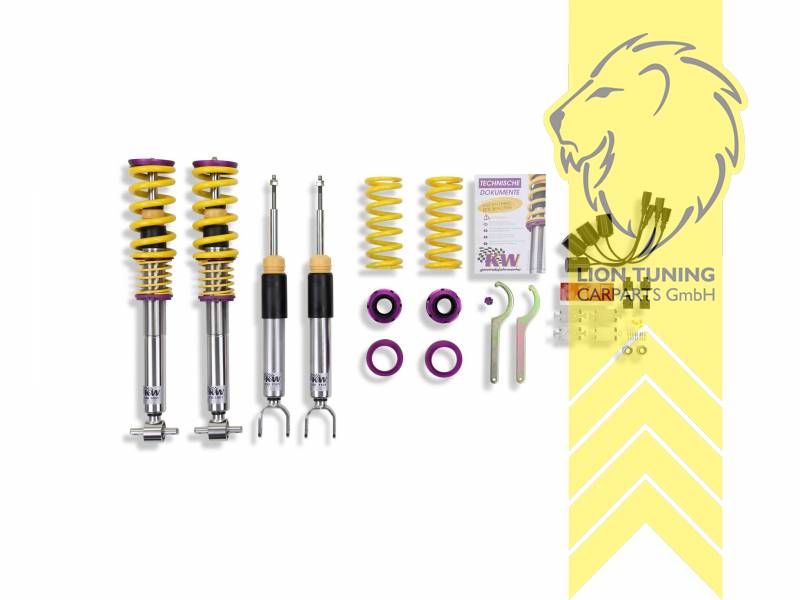 V3, gelb, Elektronische Dämpferregelung muss stillgelegt werden. Elektroniksatz zur Stillegung ist im Lieferumfang enthalten., Edelstahl, Eintragungspflichtig / Teilegutachten liegt bei