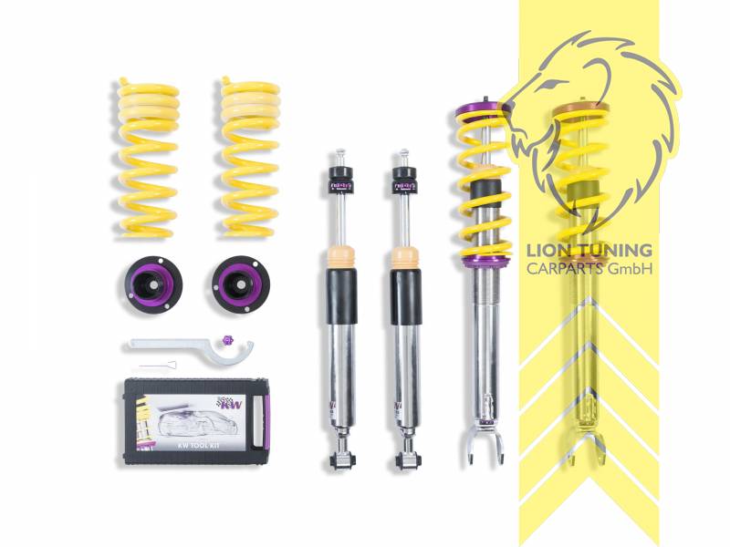 V3, gelb, Nicht für Fahrzeuge mit elektronischer Dämpferverstellung., nicht passend für Luftfederung und Niveauregulierung, Edelstahl, Eintragungspflichtig / Teilegutachten liegt bei