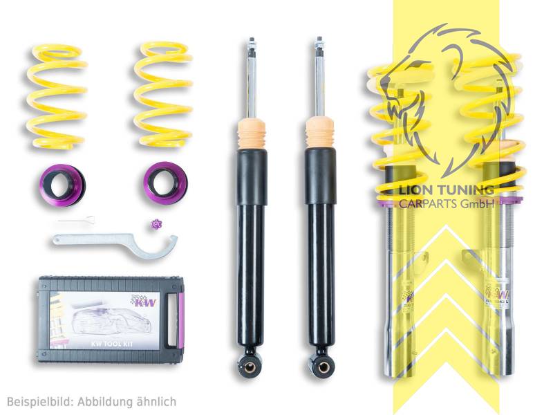 Liontuning - Tuningartikel für Ihr Auto  Lion Tuning Carparts GmbH KW  Gewindefahrwerk inox für Audi A6 Avant F2 C8 4A5 05/2018- V1